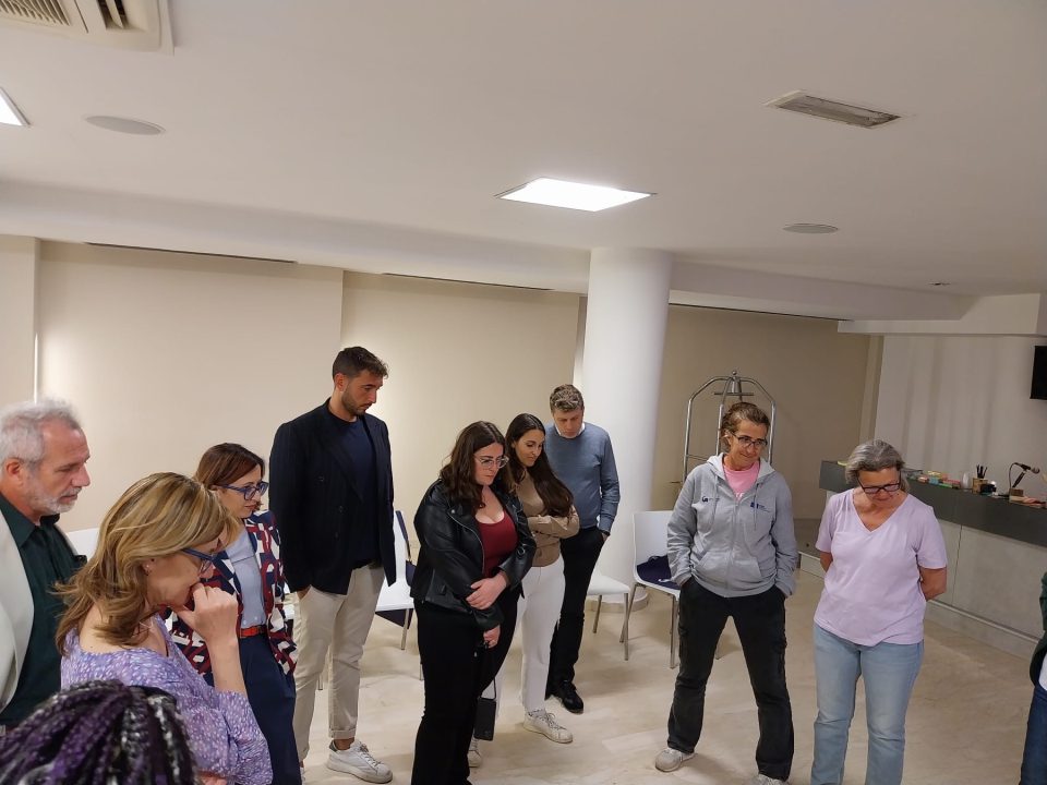 A training course attended by the Naqah team