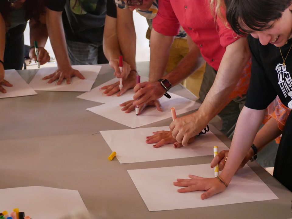 A training course attended by the Naqah team
