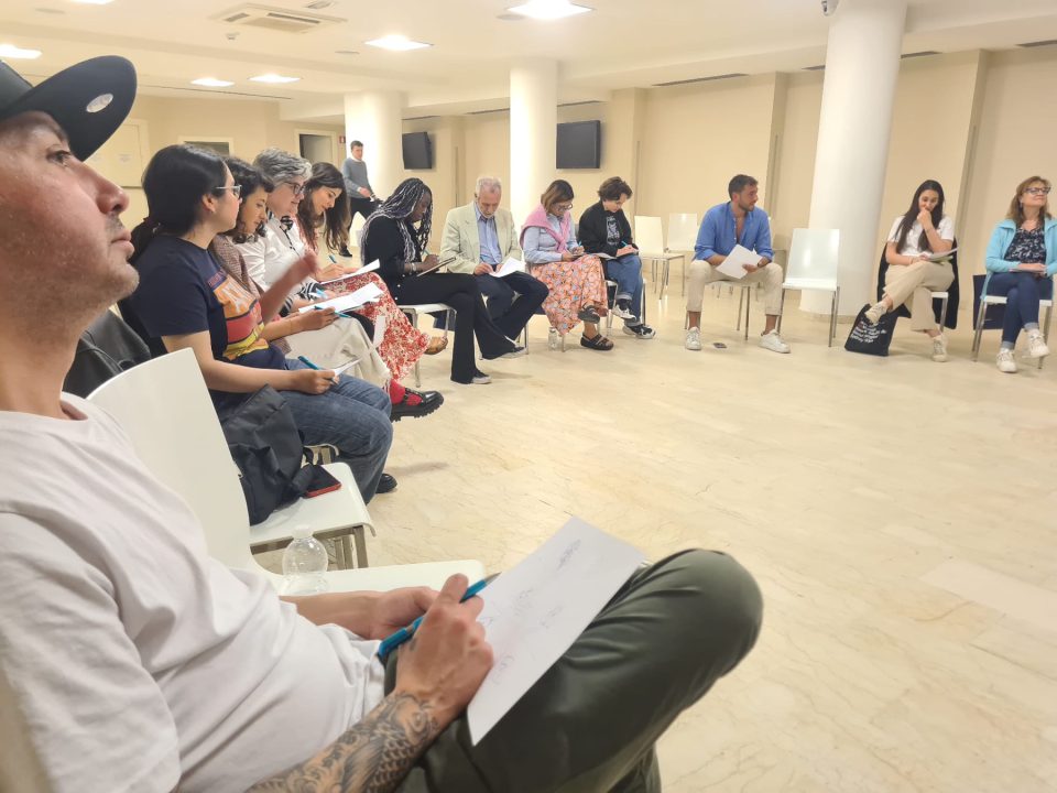 A training course attended by the Naqah team