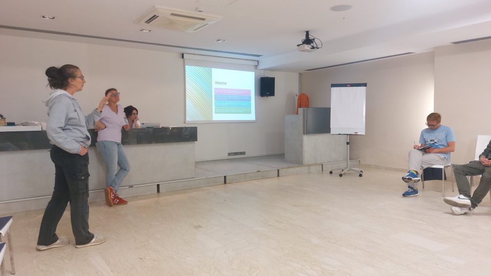 A training course attended by the Naqah team