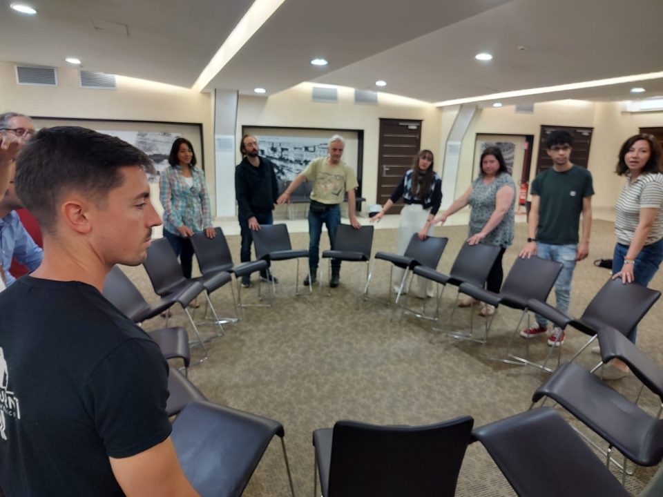 A training course attended by the Naqah team
