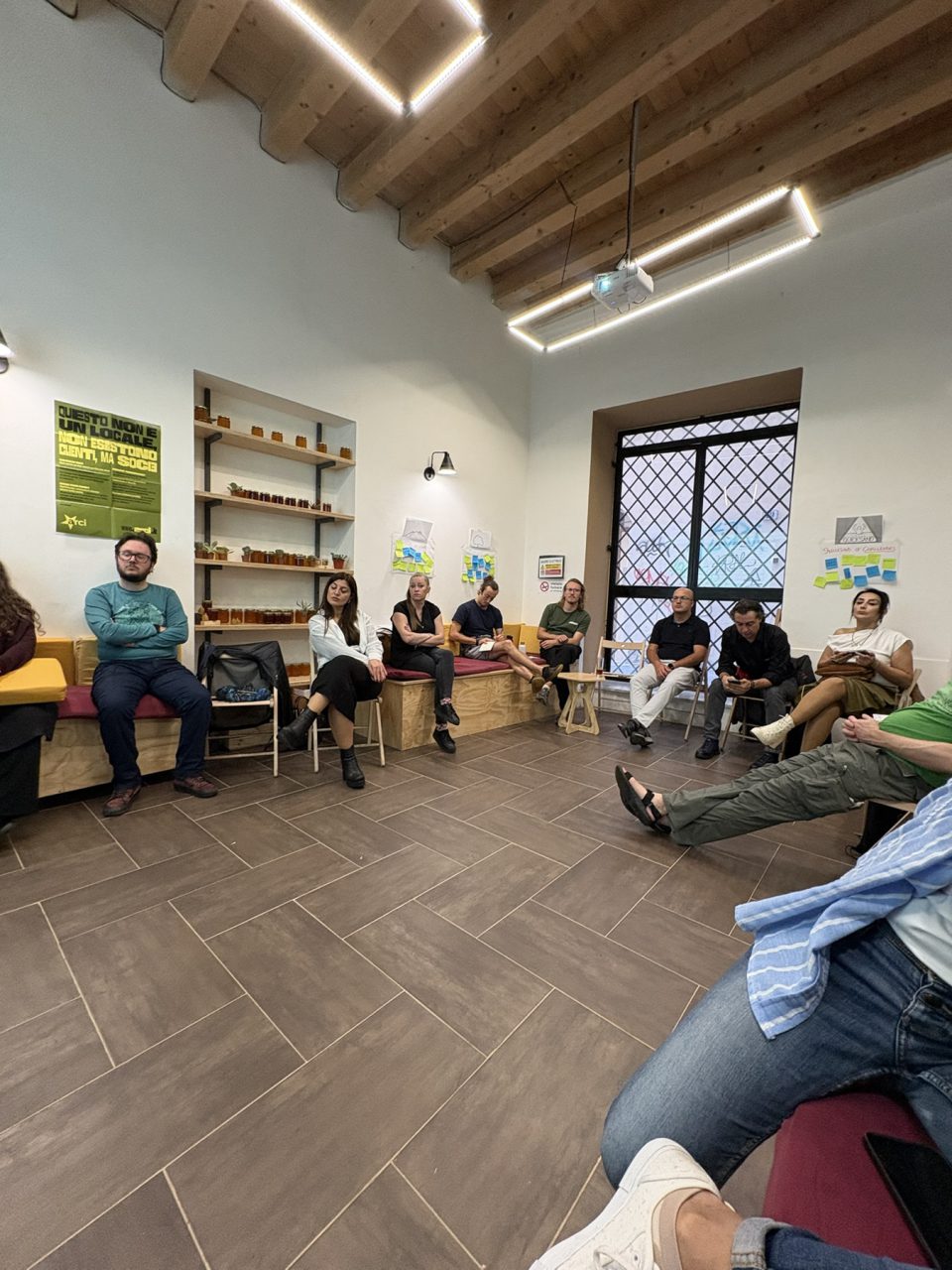 A training course attended by the Naqah team