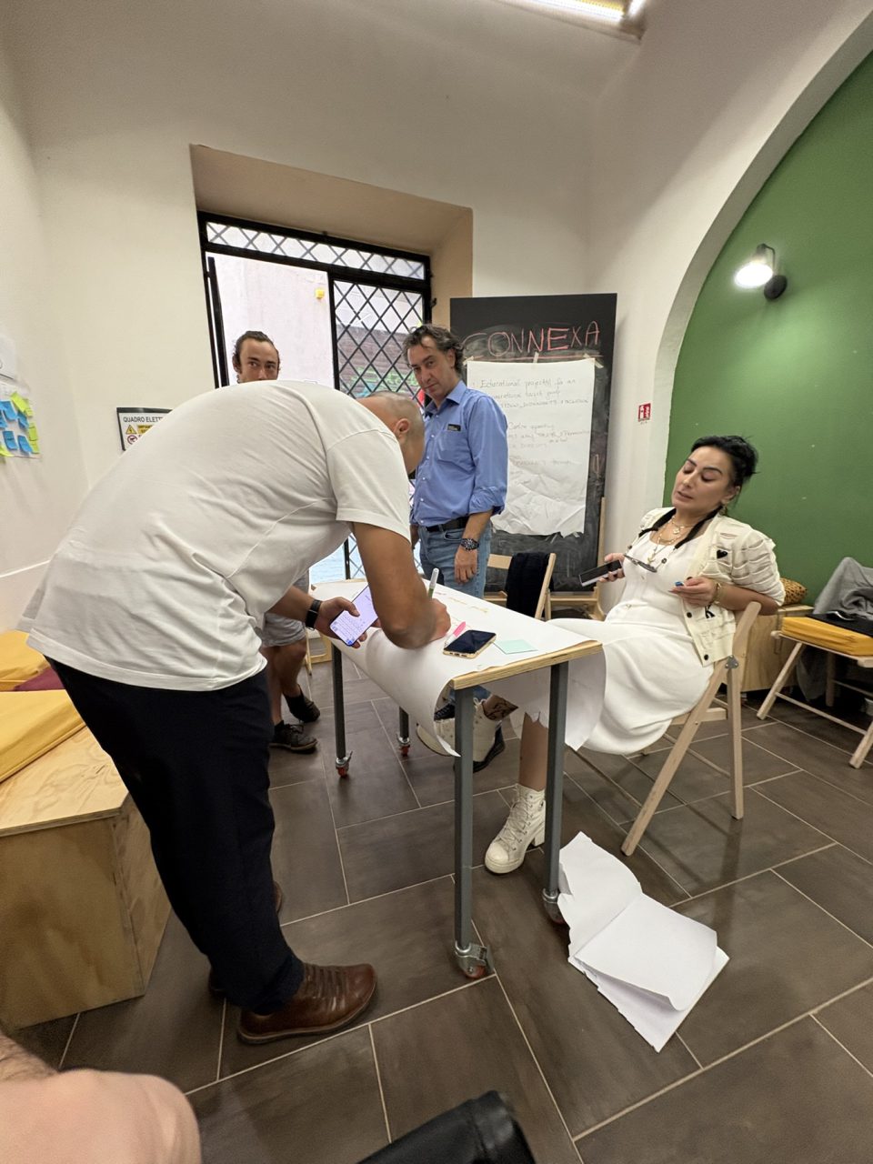 A training course attended by the Naqah team