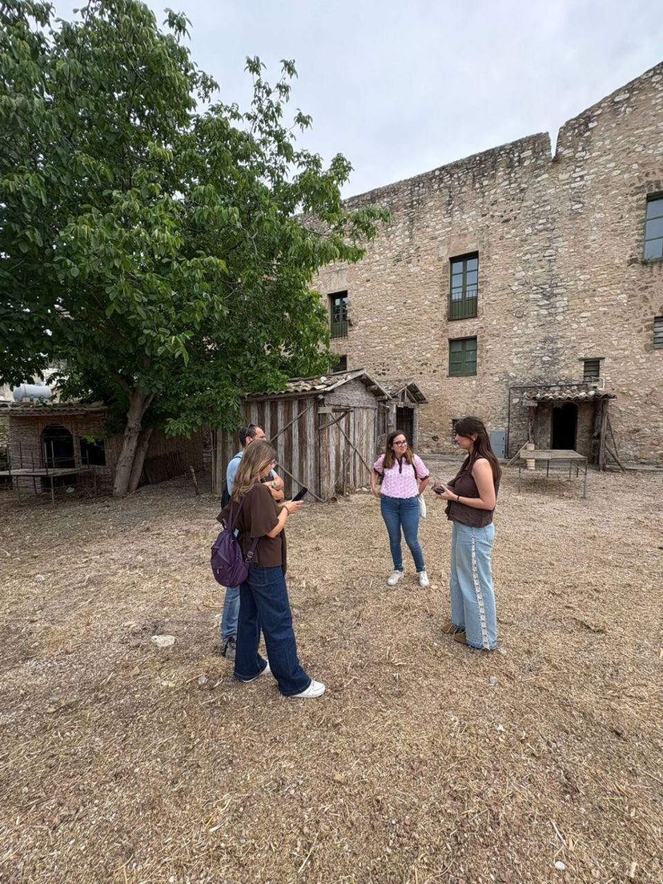 The Castle Gardens in Marineo, where INNESTO takes place