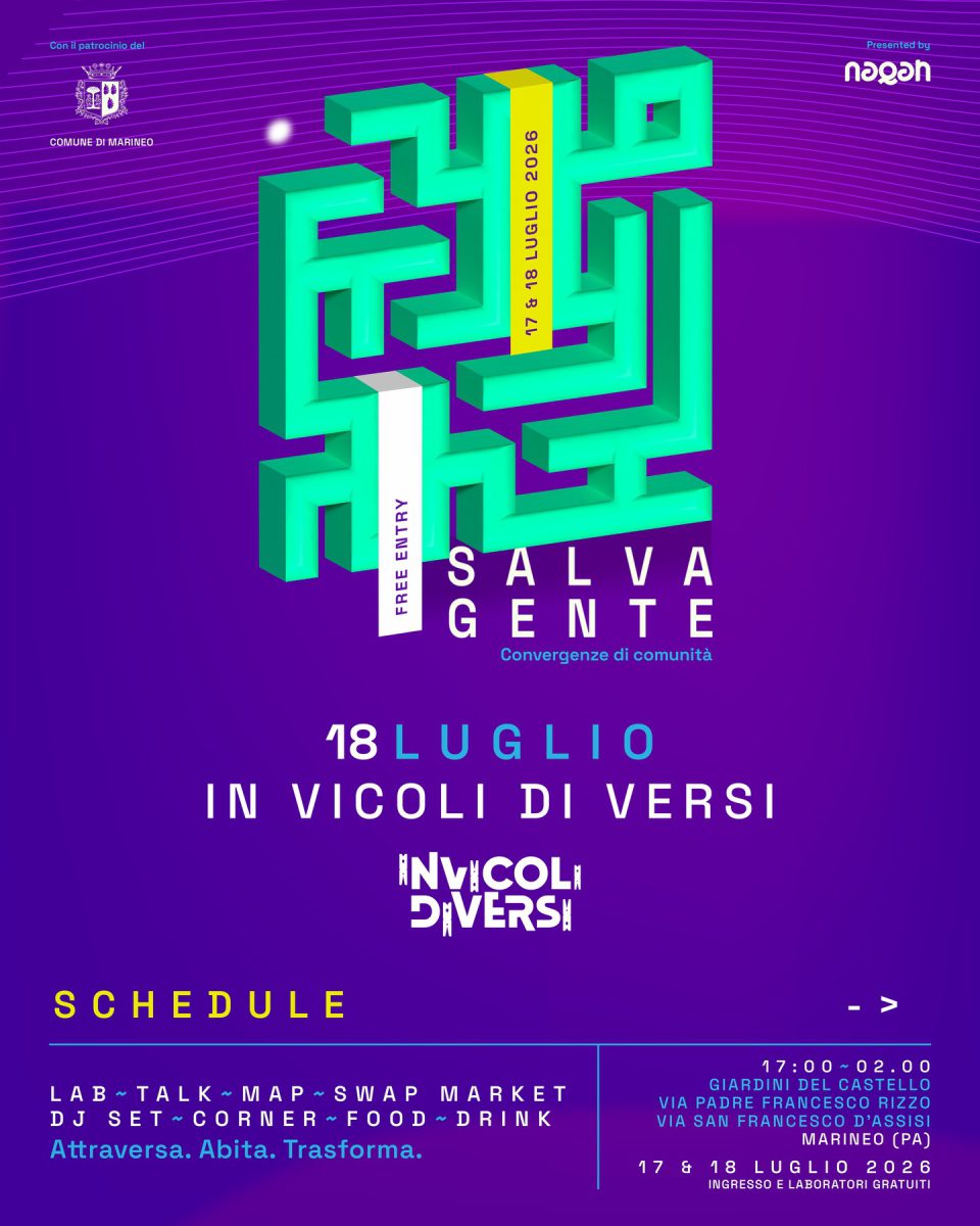 In Vicoli DiVersi 2026 poster