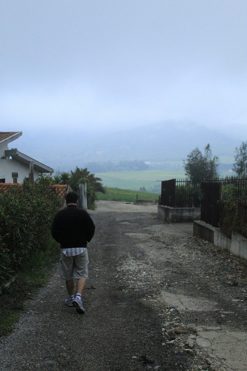 A country road near Marineo